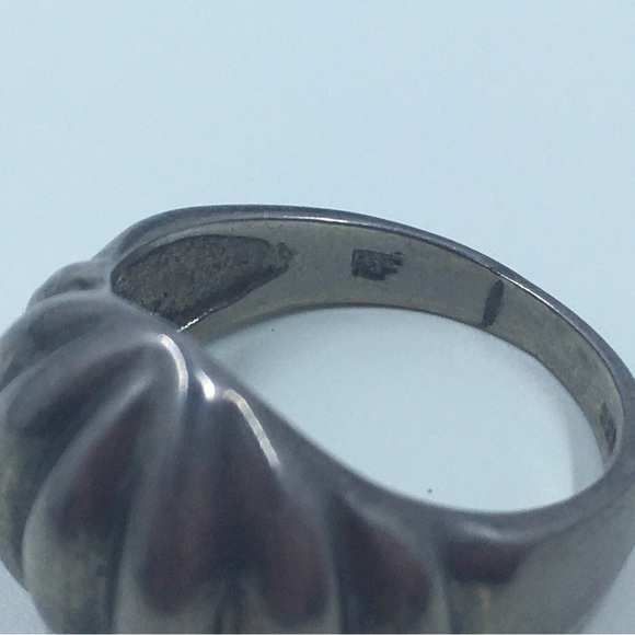 .925 Vintage sterling silver ring - Picture 7 of 13